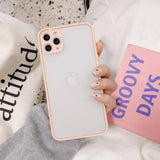 Shockproof Colorful Frame Phone Case/Cover For iPhone 11 Pro Max X XR Xs Max 7 8 Plus