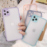 Shockproof Colorful Frame Phone Case/Cover For iPhone 11 Pro Max X XR Xs Max 7 8 Plus