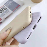 Candy Color Quicksand Pattern TPU Phone Case For iPhone 11 Pro Max X XR Xs Max 6 6s 7 8 Pluscases - Kalsord