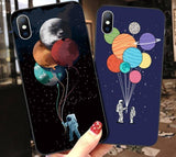 Cartoon Astronaut Phone Case For iPhone 7 6 6s 8 Plus XS Max X XR 5 5S SEcases - Kalsord