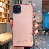 Electroplate Candy Color Phone Case For iPhone 11 Pro Max X XR Xs Max iPhone 6 6s 7 8 Plus