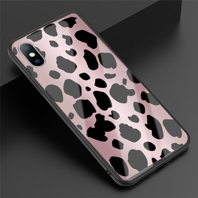 Leopard Design Phone Case For iPhone X XR XS Max 7 6 S 8 PlusCases - Kalsord