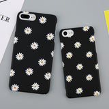 Floral Daisy Phone Cover For iPhone 6 7 8 Plus X XR XS Max 6 6S Plus