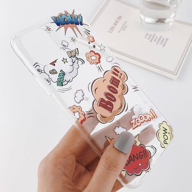 Cartoon Funny Phone Case For Apple iPhone 11 Pro X XS Max XR Soft TPU –  ANNKS