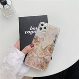 Glitter Bling Marble Phone Case For iPhone 11 Pro Max X XR Xs Soft TPU Silicone Cases For iPhone 6 6s 7 8 Pluscases - Kalsord