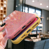 Ultra Thin Hard PC Glitter Bling Phone Case For iPhone 11 Pro Max X XS XR Xs Max iPhone 7 8 Pluscases - Kalsord