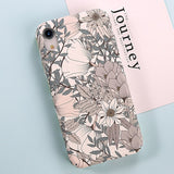 Unique Floral | Leaf Designs Phone Case For iPhone XR XS Max X 8 Plus 7 6 6s PlusCases - Kalsord