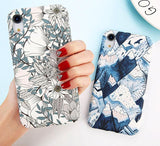 Unique Floral | Leaf Designs Phone Case For iPhone XR XS Max X 8 Plus 7 6 6s Plus