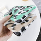 Leopard Pattern Phone Case For iPhone 11 Pro Max X XS XR Xs Max 6 6s 7 8 Pluscases - Kalsord
