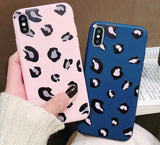 Leopard Print Phone Case For iPhone XS Max XR X 7 6 6s 8 Pluscases - Kalsord