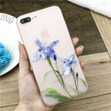 Lotus Flower Case For iPhone 8 Plus XS Max XR X 7 6 6S Plus 5 SEcases - Kalsord