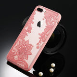 Exquisite Floral Phone Case For iPhone 7 8 6 6s 5 5s SE X XR XS MaxCases - Kalsord