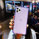 Soft TPU Shockproof Corner Bumper Clear/Transparent Phone Case For iPhone 11 Pro Max XR Xs Max 6 6s 7 8 Plus
