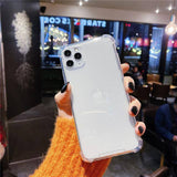 Soft TPU Shockproof Corner Bumper Clear/Transparent Phone Case For iPhone 11 Pro Max XR Xs Max 6 6s 7 8 Plus