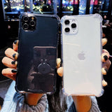 Soft TPU Shockproof Corner Bumper Clear/Transparent Phone Case For iPhone 11 Pro Max XR Xs Max 6 6s 7 8 Plus