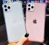 Soft TPU Shockproof Corner Bumper Clear/Transparent Phone Case For iPhone 11 Pro Max XR Xs Max 6 6s 7 8 Plus