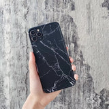 Shockproof Border Marble Pattern Phone Case/Cover For iPhone 11 Pro Max X XR Xs Max 7 8 Pluscases - Kalsord
