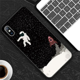 Moon | Stars Soft Silicon Phone Case for iPhone 7 8 6 6s Plus 5 5s SE XR XS Max XCases - Kalsord