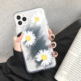 Transparent Soft Daisy Graffiti Phone Case/Cover For iPhone 11 Pro Max X XR Xs Max 7 8 Pluscases - Kalsord