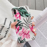 Exquisite Vintage Flower Phone Case For iPhone