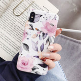 Exquisite Vintage Flower Phone Case For iPhone