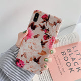 Exquisite Vintage Flower Phone Case For iPhone