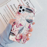 Exquisite Vintage Flower Phone Case For iPhone