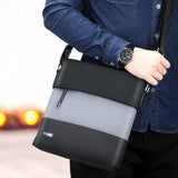 Men's Nylon Business Casual Shoulder Bag Fits 10.1 inch Tablet For Everyday Use | Travel