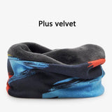 Multi Color Abstract Velvet Knitted Beanie For Men & Women - Kalsord