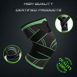 Sports Elastic Knee pads Pressurized Support | Fitness Gear For Basketball Volleyball Running Cycling Running