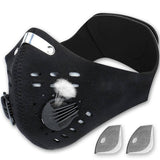 Protective Sports Cycling Face Mask With Filters | Activated Carbon Anti-Pollution/Dust mask