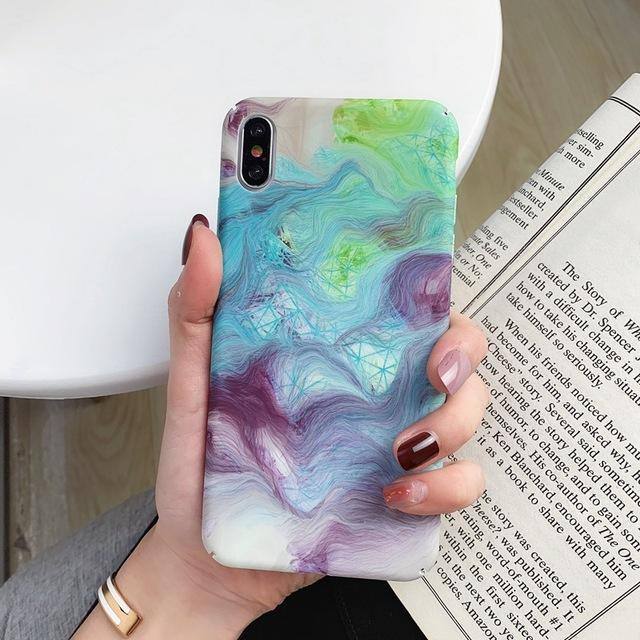 Luxury Colorful Abstract | Exotic Pattern Case for iPhone XR X iPhone 7 8 Plus XS Max 6s iPhone 11 11 pro 11 pro Maxcases - Kalsord