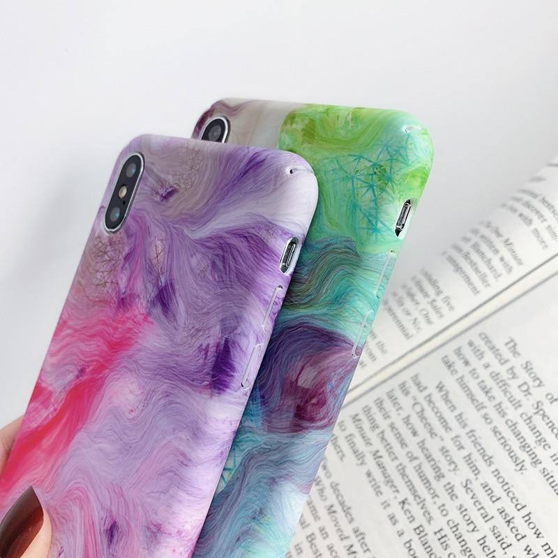 Luxury Colorful Abstract | Exotic Pattern Case for iPhone XR X iPhone 7 8 Plus XS Max 6s iPhone 11 11 pro 11 pro Maxcases - Kalsord