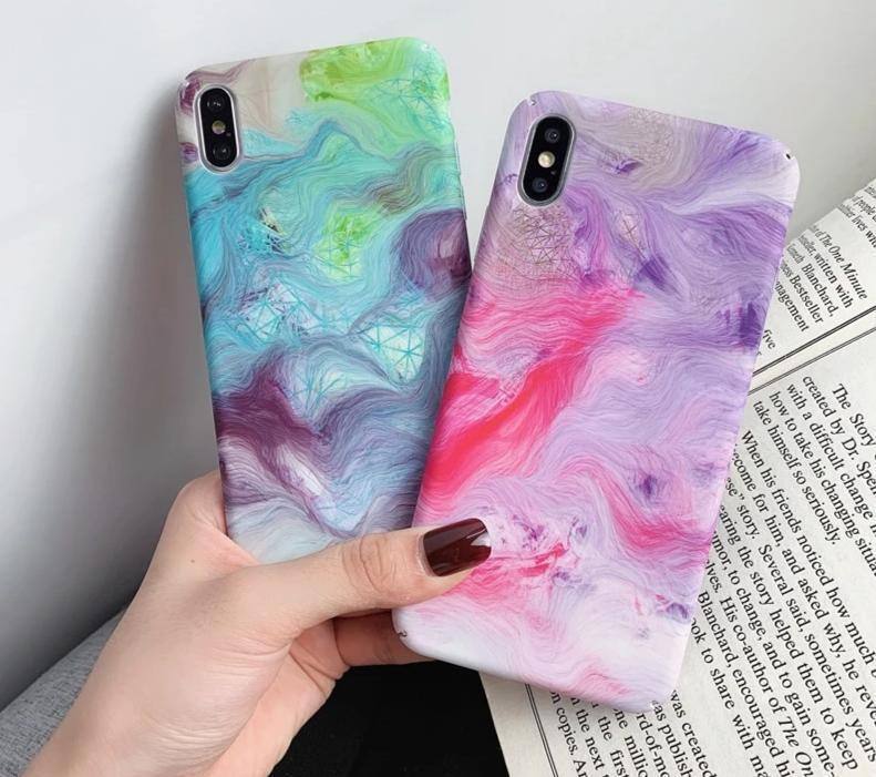 Luxury Colorful Abstract | Exotic Pattern Case for iPhone XR X iPhone 7 8 Plus XS Max 6s iPhone 11 11 pro 11 pro Maxcases - Kalsord