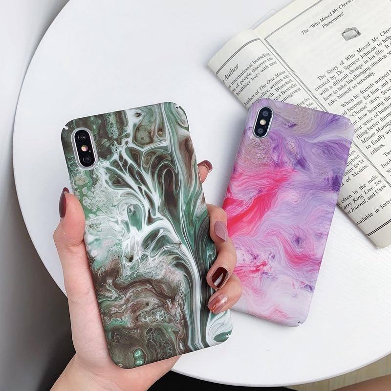 Luxury Colorful Abstract | Exotic Pattern Case for iPhone XR X iPhone 7 8 Plus XS Max 6s iPhone 11 11 pro 11 pro Maxcases - Kalsord
