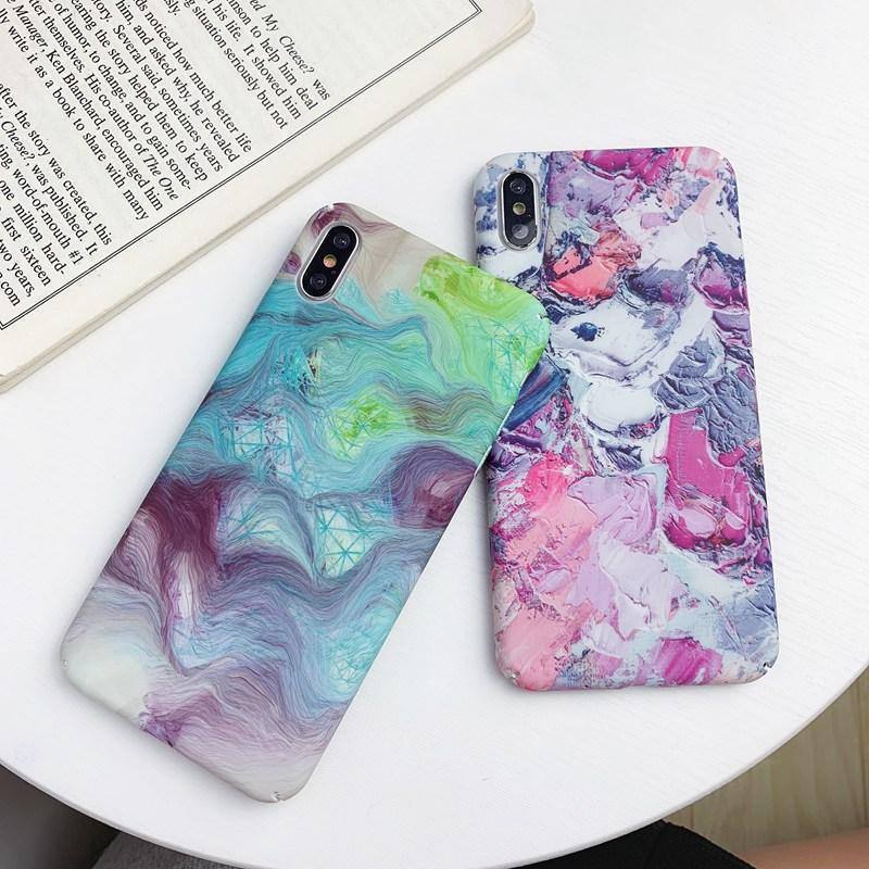 Luxury Colorful Abstract | Exotic Pattern Case for iPhone XR X iPhone 7 8 Plus XS Max 6s iPhone 11 11 pro 11 pro Maxcases - Kalsord