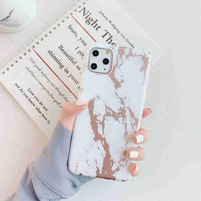 Abstract Marble Phone case For iPhone 11 Pro MAX XS MAX XR X 7 8 6 6s Pluscases - Kalsord