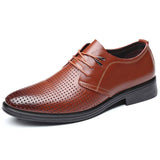 Men's Genuine Lace Up Leather Round Toe Shoe