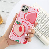 #1 Cartoonish Summer Fruit Cherry Strawberry Watermelon Pineapple Orange Phone Cover/Case For iPhone