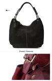Women's Faux Suede Hobo | Tote | Handbag Shopping Casual Work- 6 Colorsbags - Kalsord