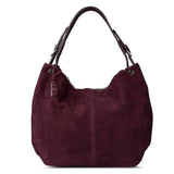 Women's Faux Suede Hobo | Tote | Handbag Shopping Casual Work- 6 Colorsbags - Kalsord