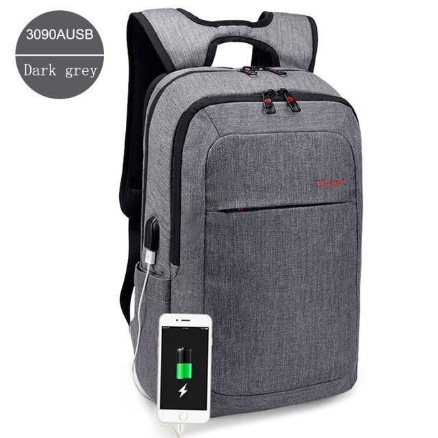 Men's Backpack w/ USB Port & Laptop Pocket- 5 ColorsBackpack - Kalsord