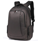 Men's Nylon Anti Theft 15.6 inch Laptop Backpack- Black, Coffee, Silver Grey, Dark GrayBackpack - Kalsord